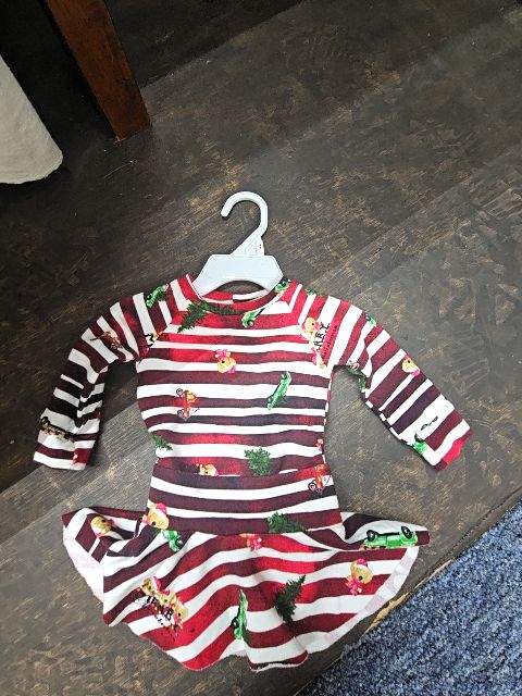 Red stripe Lilac Lakes Kid’s Clothing, 6months