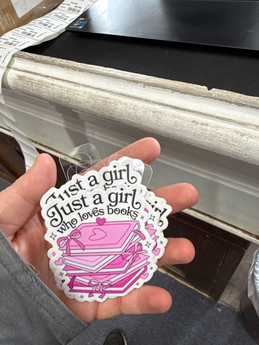 Just a girl  Sticker