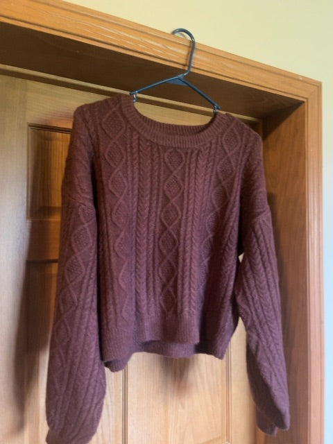 Purple Forever 21 Sweater, Medium