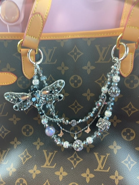 Silver Large phone charm Grace's bead Shop