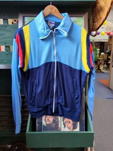 Vintage Clothing Zip Up Jacket, M