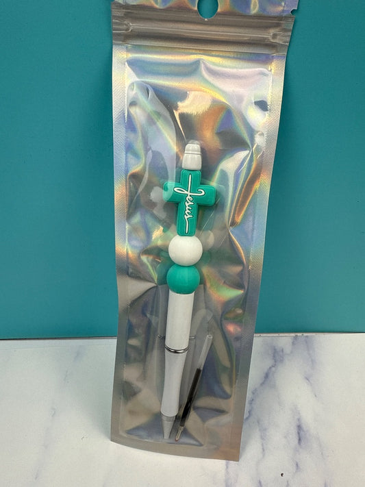 Jesus  Beaded Pen