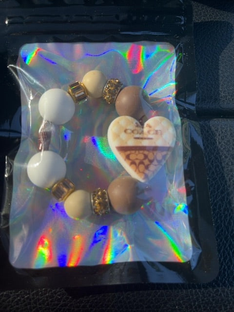 Brown Cup Charm Grace's bead Shop