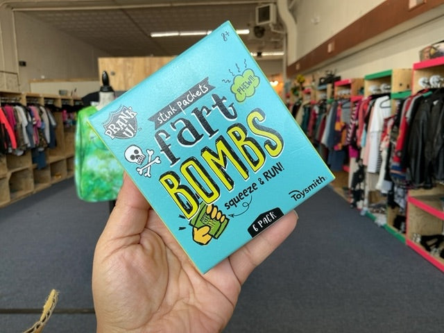 Squeeze N Run Stink packets Fart Bombs, 6 Pack