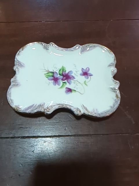 Flower soap dish, Found & Formed