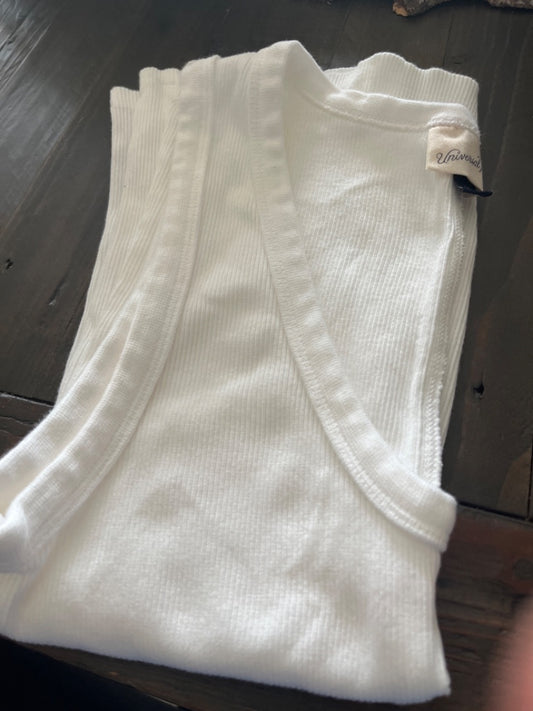 White Universal Thread Tank top, M