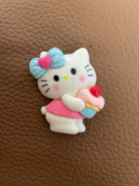 White Acrylic Charm Magnets Grace's bead Shop