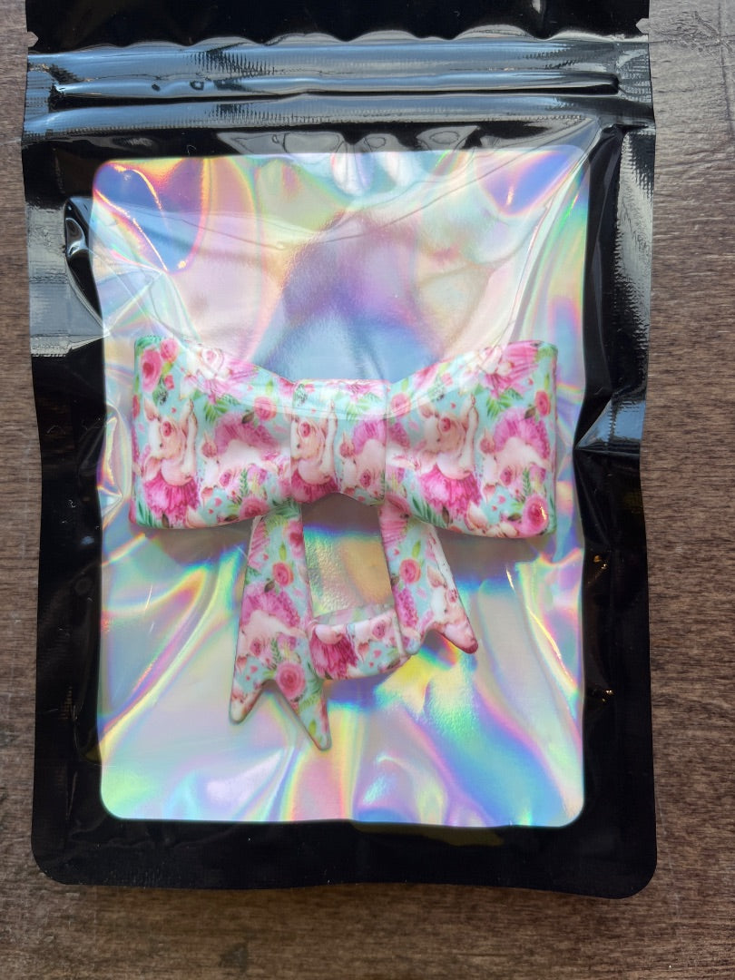 Floral Straw Topper Grace's bead Shop