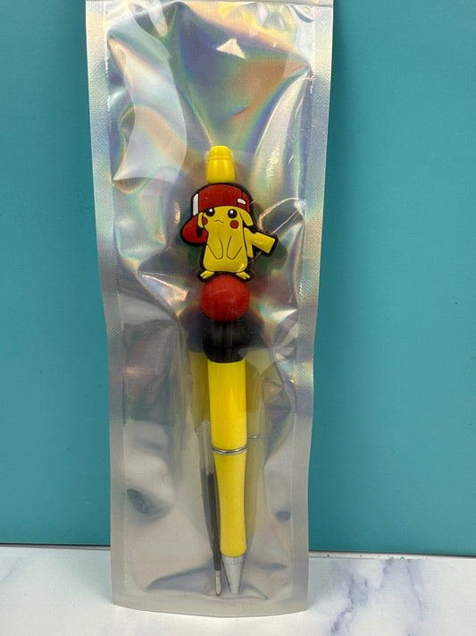 Pikachu  Beaded Pen