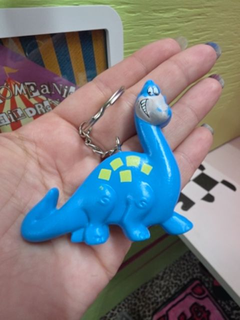 Upcycle/handmade Upcycled happy meal toy keychain