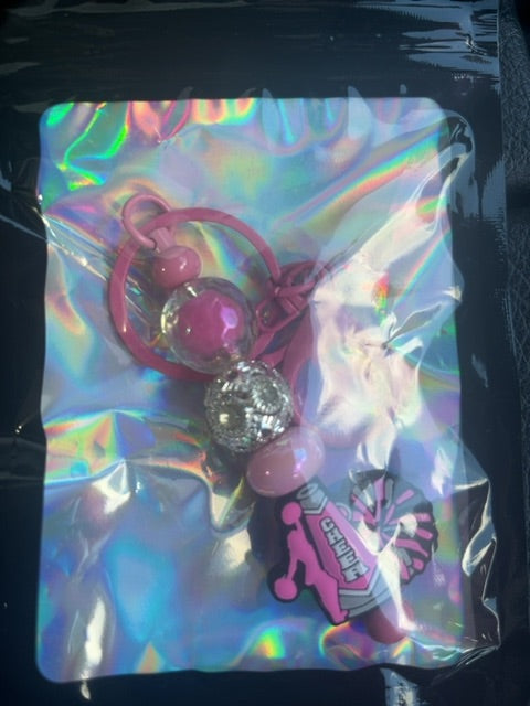 Pink Sport Keychain Grace's bead Shop