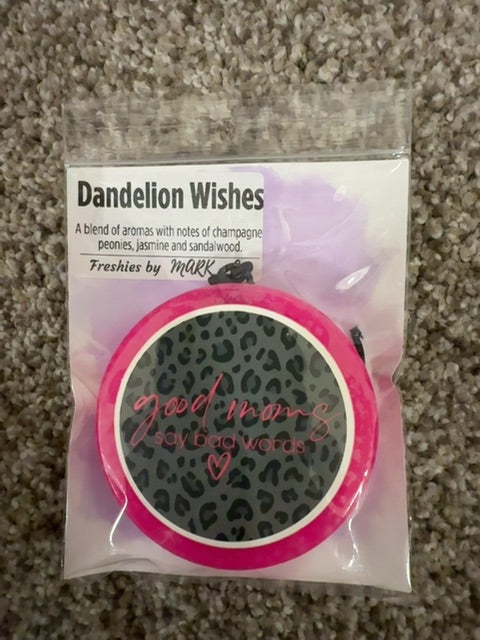Good Moms Dandelion Wishes Freshie, Round