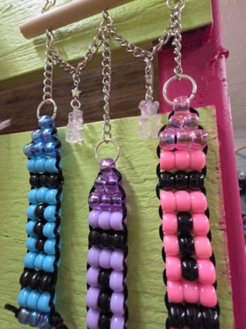Multi Handmade Beaded wall decor