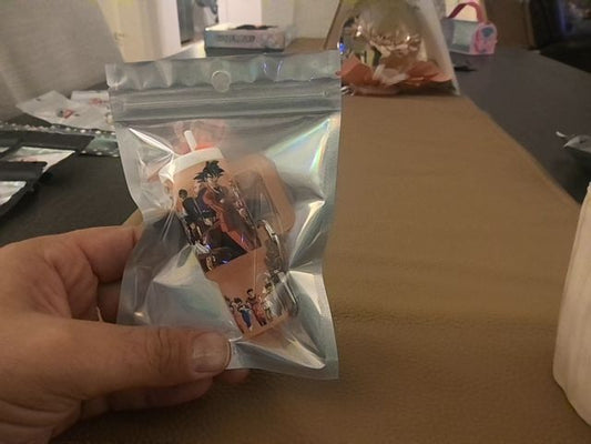 Light Pink Tumbler Keychain Grace's bead Shop