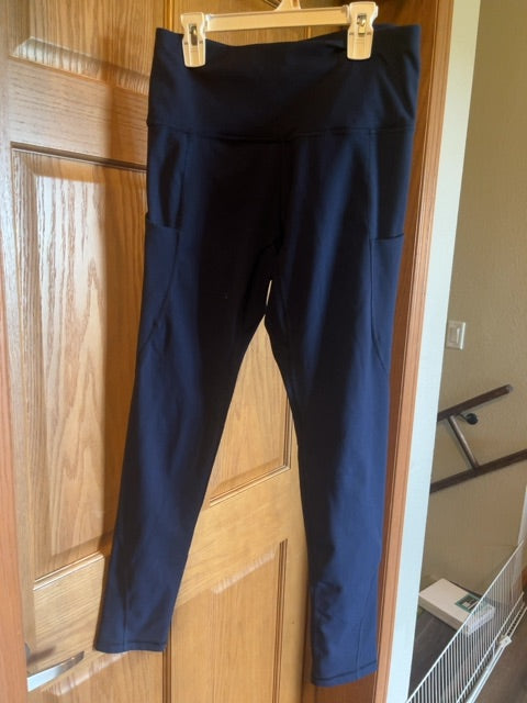Navy  Leggings, Medium