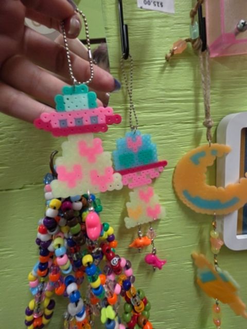 Handmade Hanging perler S