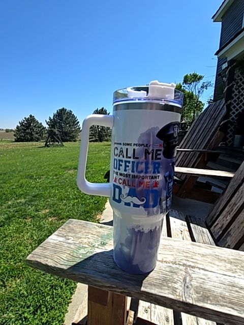 Kitchen towel Tumbler Police, 40 oz