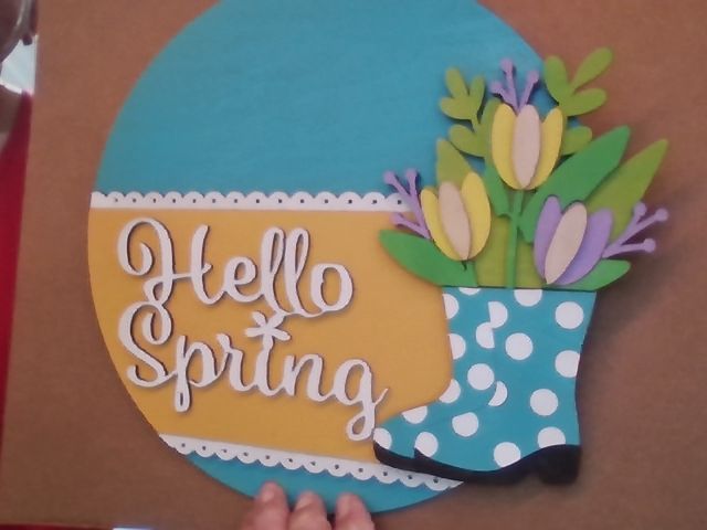 Hello spring rainboot