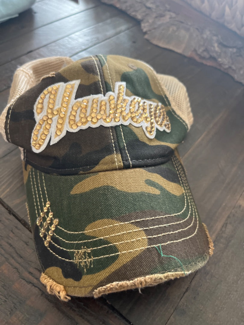 Camo Iowa Hawkeye Iowa Hawkeye Cap