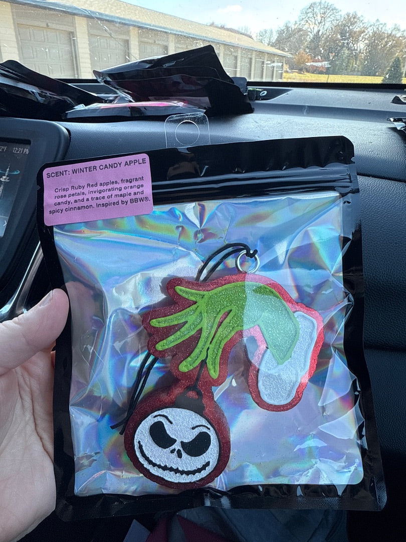 Grinch Hand  Freshie, Full Size