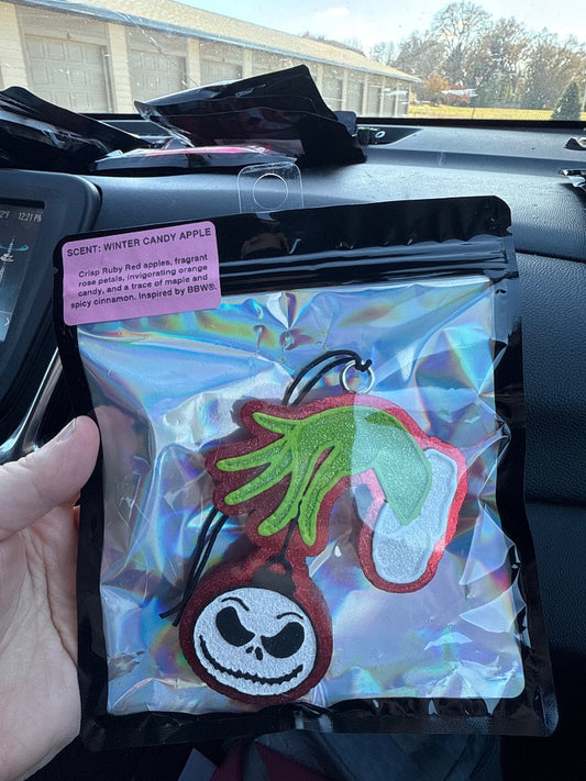 Grinch Hand  Freshie, Full Size