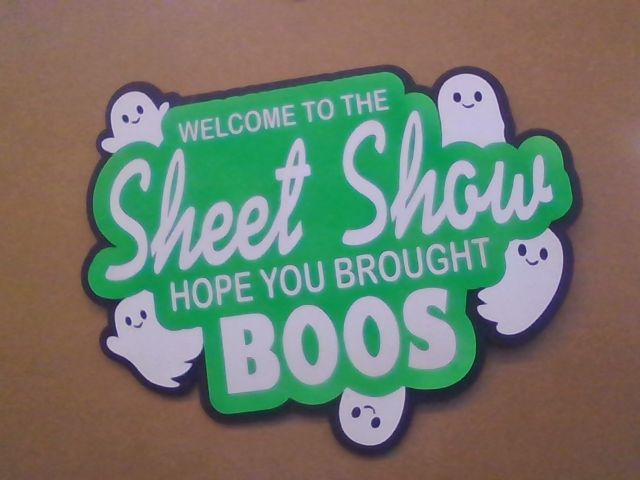 sheet show, Otter Creek Laser