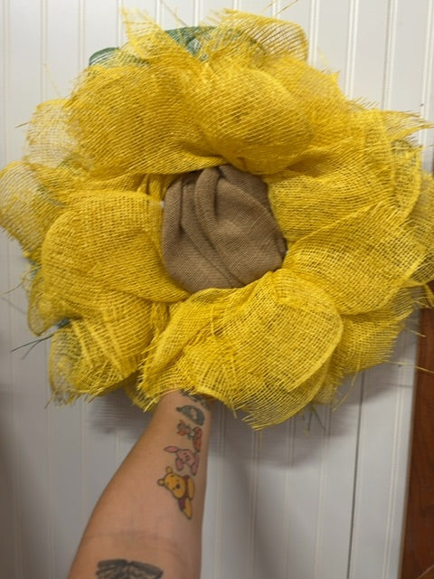 Sunflower Wreath