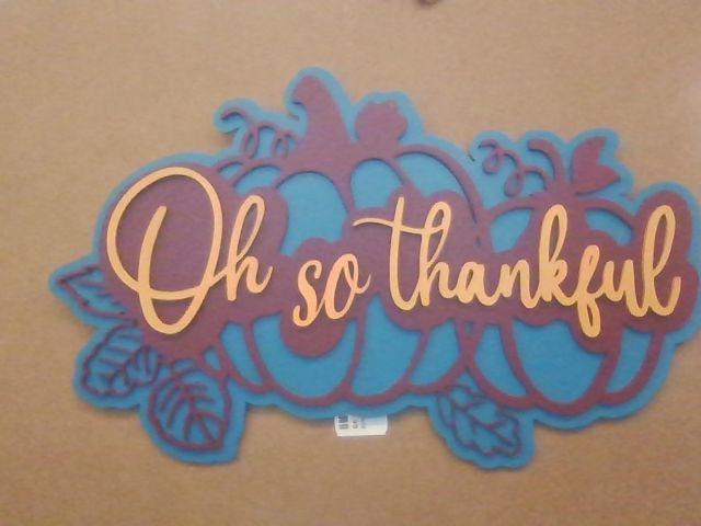 oh so thankful, Otter Creek Laser
