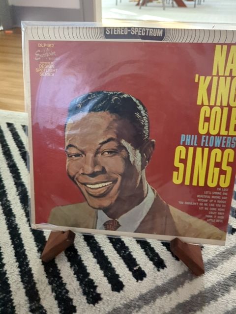 Vinyl Nat King Cole phil flowers sings