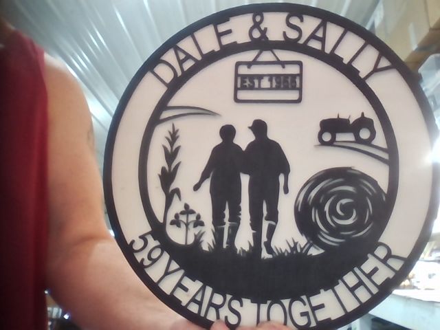 Anniversary sign