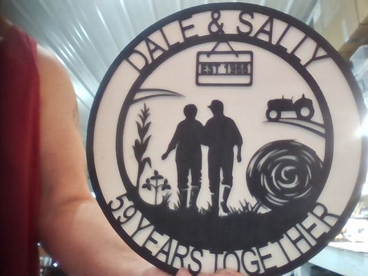 Anniversary sign