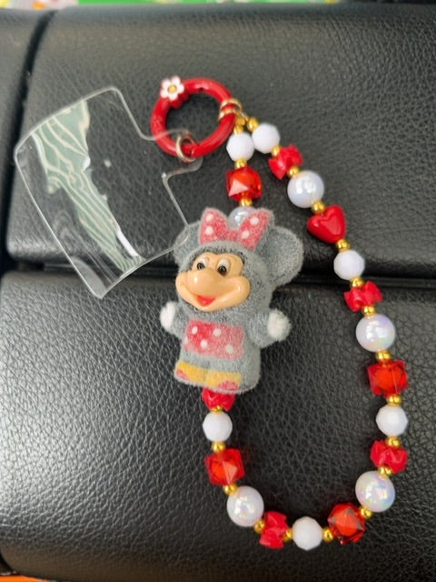 Red Phone charm Grace's bead Shop