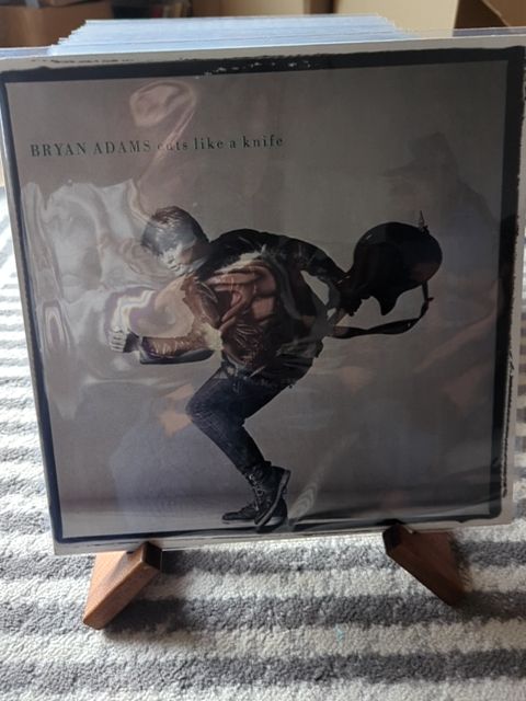 Vinyl Bryan Adams cuts like a knife