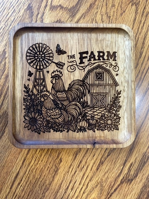 Small tray farm
