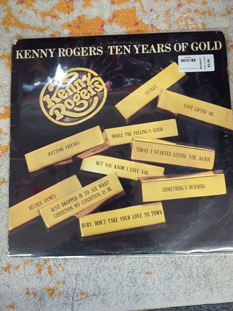 Vinyl Kenny Rogers Ten Years Of Gold Vinyl
