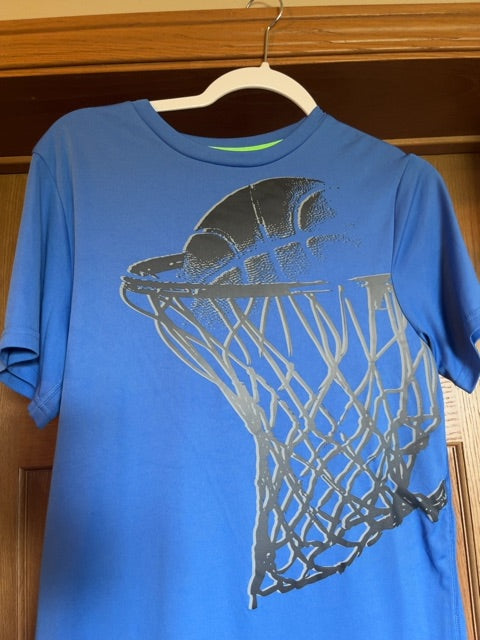 Blue Champion Tshirt, YXL