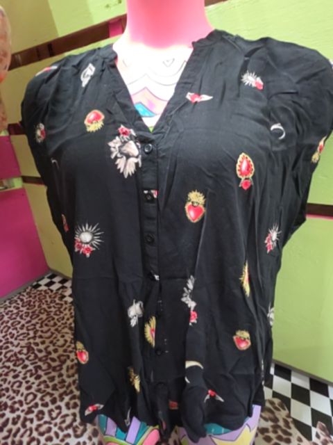Black - multi Torrid Tops, 0