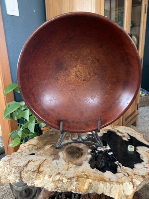 Wood United Indurated Fibre Co 1800’s Wood Fibre Bowl, Large