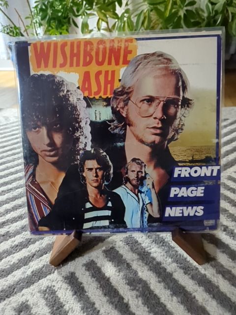 Vinyl Wishbone Ash front page news
