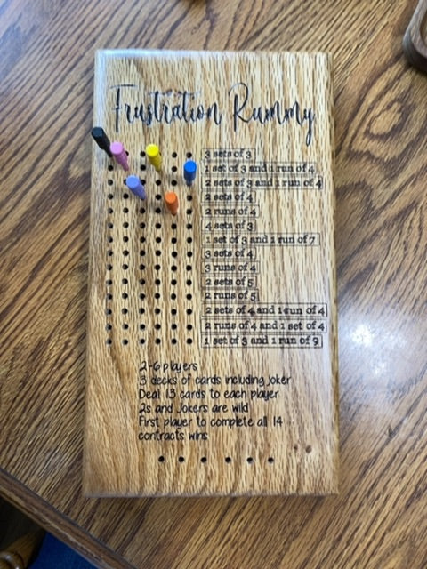 Frustration rummy