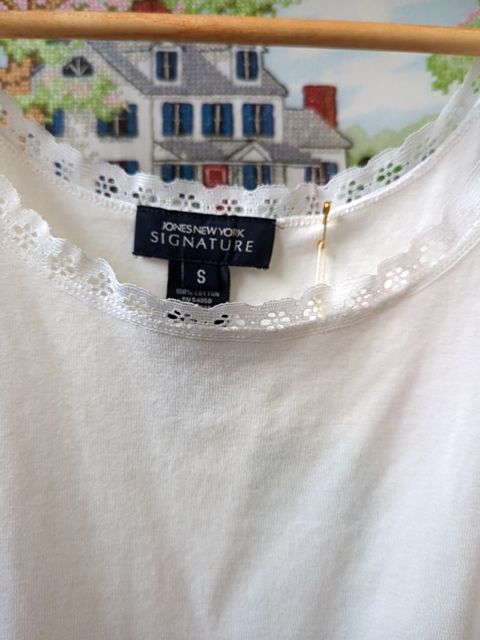 Vintage Clothing 100% Cotton Tank, S