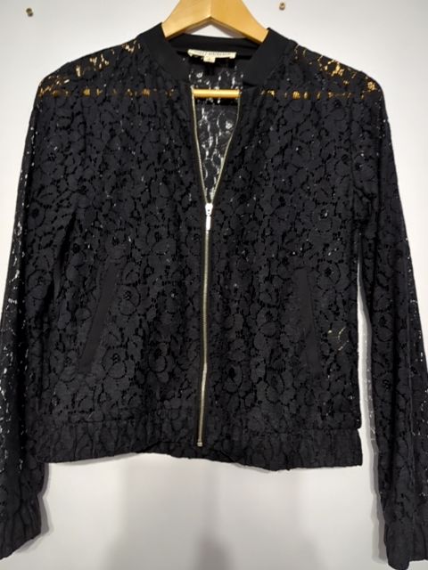 Modern Clothing Lace Zip Up