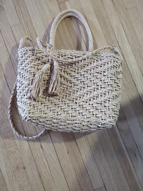 Modern Clothing Straw Purse