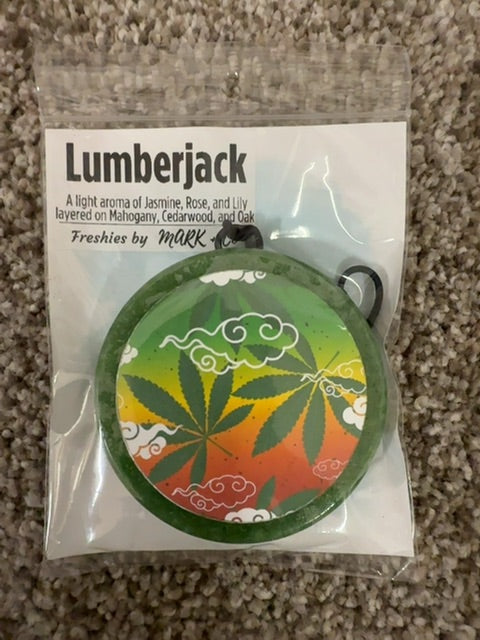 Weed Lumberjack Freshie, Round