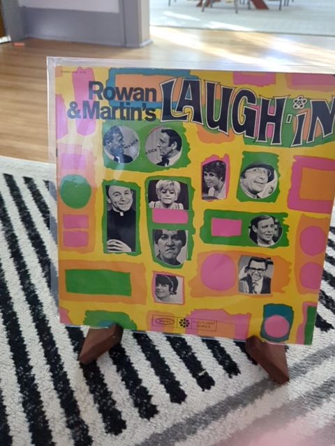 Vinyl Rowan Martin's laughing in