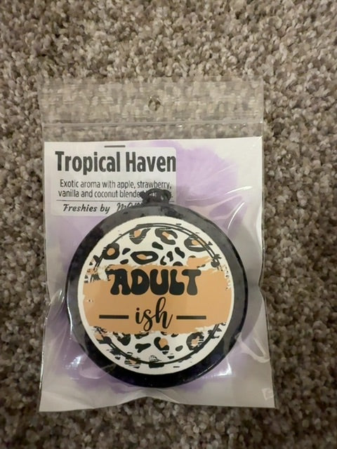 Adultish Tropical Haven Freshie, Round