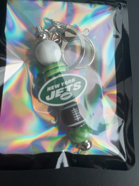 Silver Sport Keychain Grace's bead Shop