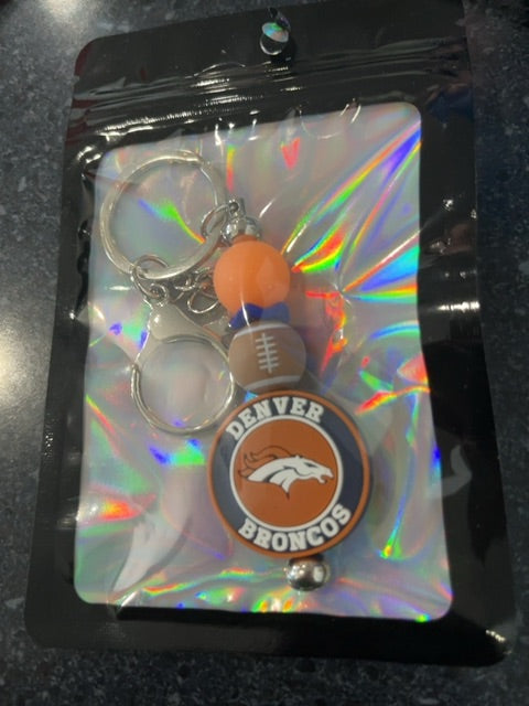 Silver Sport Keychain Grace's bead Shop