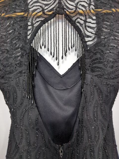 Vintage Clothing Beaded Dress, S?