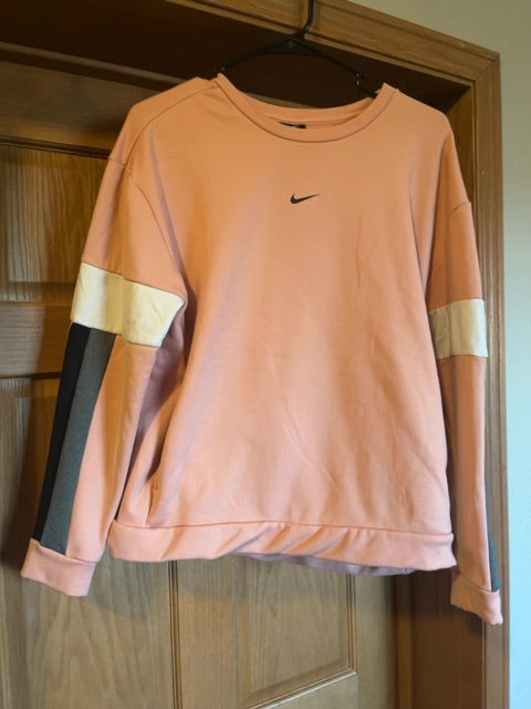 Pink Nike sweatshirt, Small